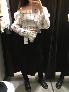 「NIKE(ナイキ)のアイテム(タイツ/ストッキング)」を使った、ゆりりんさん(レディース・160cm)の冬コーディネート