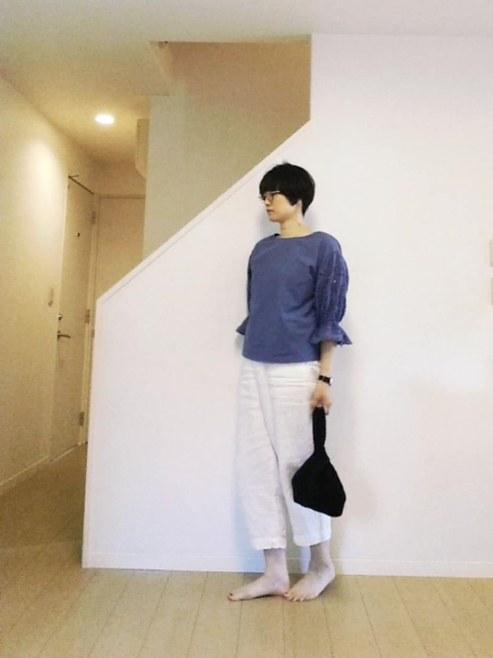 sieluさんの「カットワークレースブラウス（JOURNAL STANDARD）」を使ったコーディネートの1枚目の写真