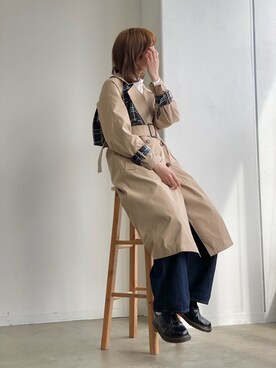 村田倫子さんの（idem | イデム）を使ったコーディネート