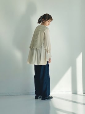 村田倫子さんの（idem | イデム）を使ったコーディネート