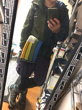 hi☆®️ock.69(o・・o)/~さんの「2016秋冬　AWF NYLON JACKET」を使ったコーディネート