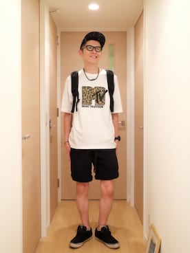 「VANS(バンズ)のアイテム(帽子)」を使った、Ryuusuke Kubouさん(メンズ・175cm)の夏コーディネート