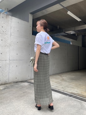 「NIKE(ナイキ)のアイテム」を使った、shino hayasakiさん(レディース・165cm・20代)の春コーディネート
