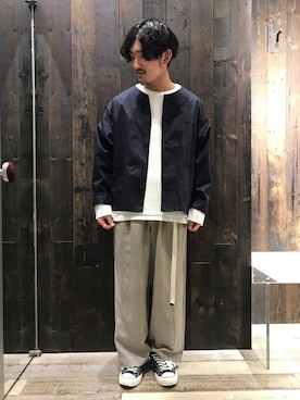 四井さん(メンズ・174cm)の春コーディネート