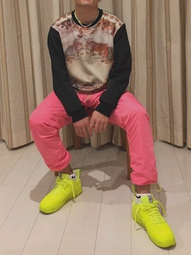 「NIKE(ナイキ)のアイテム(レッグウェア)」を使った、つみきさん(メンズ・170cm・20代)の夏コーディネート