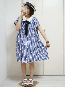 nao_mamekoさん(レディース・152cm)の夏コーディネート