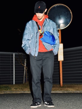IIさん(メンズ・173cm)の冬コーディネート