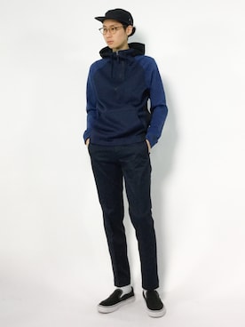「NIKE(ナイキ)のアイテム(パーカー)」を使った、Yudai Ishiiさん(メンズ・178cm・20代)の秋コーディネート