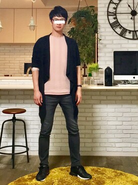 「NIKE(ナイキ)のアイテム(アナログ腕時計)」を使った、flippersさん(メンズ・182cm)の春コーディネート