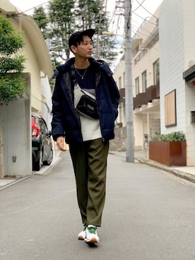 WEGOさん(メンズ・171cm)の冬コーディネート