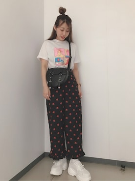 WEGOさんの「WEGO/ボリュームソールスニーカー」を使ったコーディネート