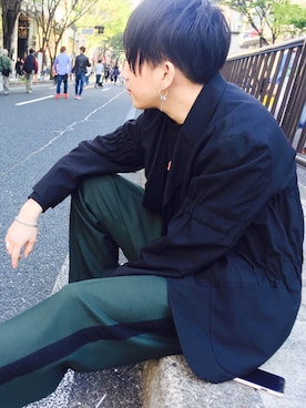 u.さんの（ISSEY MIYAKE | イッセイミヤケ）を使ったコーディネート