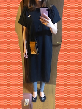 nao.さんの「THE NORTH FACE SHORT-SLEEVE ONEPIECE（THE NORTH FACE | ザノースフェイス）」を使ったコーディネート