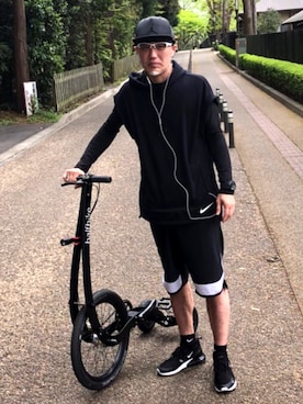 「NIKE(ナイキ)のアイテム(ベスト)」を使った、anniexさん(メンズ・181cm)の夏コーディネート