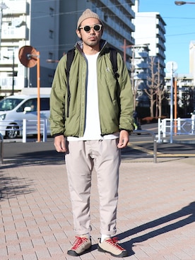 ぼんじりさん(メンズ・179cm)の冬コーディネート