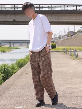 Kazuhiro Hamadaさんの（field work | フィールドワーク）を使ったコーディネート