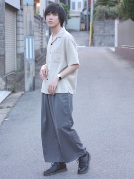 Kazuhiro Hamadaさんの（field work | フィールドワーク）を使ったコーディネート