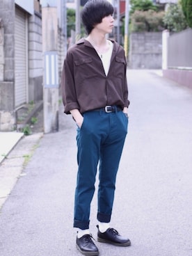 Kazuhiro Hamadaさんの（field work | フィールドワーク）を使ったコーディネート
