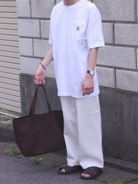 Kazuhiro Hamadaさんの（field work | フィールドワーク）を使ったコーディネート