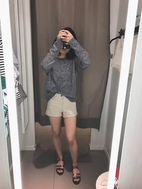 徒瑜さんの（H&M | エイチ・アンド・エム）を使ったコーディネート