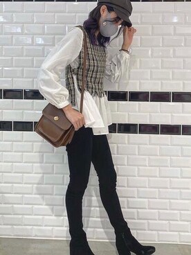 SpRay船橋店さん(レディース・170cm)の冬コーディネート