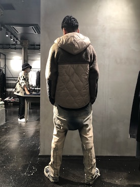 「NIKE(ナイキ)のアイテム(ブルゾン)」を使った、izakazuさん(メンズ・178cm・30代)の秋コーディネート