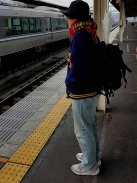 Yuki Bash O-simaさん(メンズ・174cm)の春コーディネート