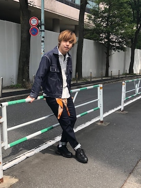 「NIKE(ナイキ)のアイテム(スニーカー)」を使った、miyazakiさん(メンズ・176cm・20代)の春コーディネート