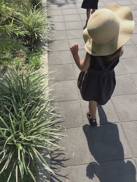 「NIKE(ナイキ)のアイテム(ママ&ベビー)」を使った、lyle_nさん(キッズ・90cm)の夏コーディネート