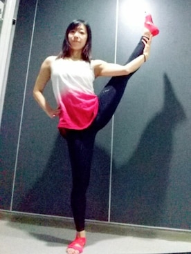 「NIKE(ナイキ)のアイテム(その他アンダーウェア/インナー)」を使った、Miho Watanabeさん(レディース・150cm)の秋コーディネート