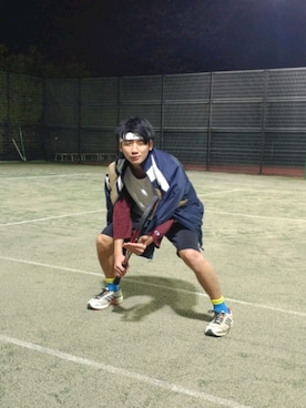 「NIKE(ナイキ)のアイテム(財布/小物)」を使った、合田さん(メンズ・165cm)の春コーディネート