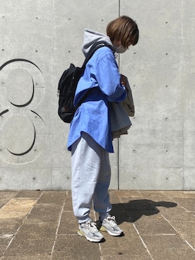「NIKE(ナイキ)のアイテム(バックパック/リュック)」を使った、reekaさん(レディース・164cm)の春コーディネート