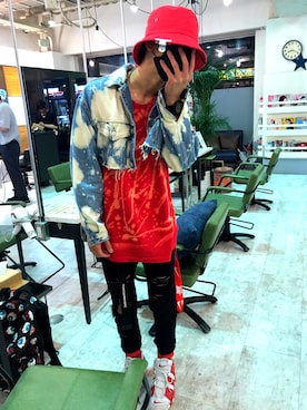 「NIKE(ナイキ)のアイテム(ネックレス)」を使った、@SYOさん(メンズ・175cm)の夏コーディネート