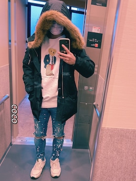 cocoさん(メンズ・170cm)の冬コーディネート