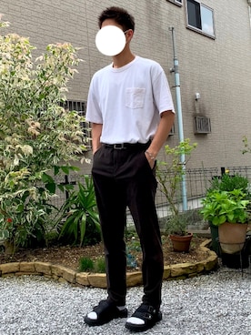 のむさんさん(メンズ・173cm)の夏コーディネート