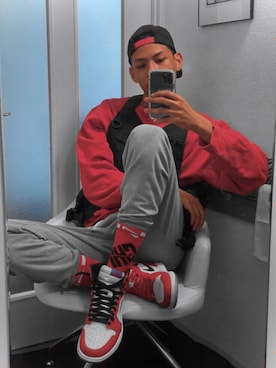 「NIKE(ナイキ)のアイテム(レッグウェア)」を使った、"nicholas"さん(メンズ・187cm・20代)の春コーディネート