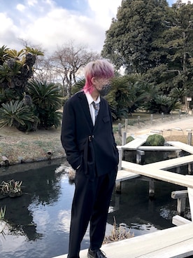 Mashさんの「Dr.Martens / ドクターマーチン 1461 3EYE GIBSON SHOE 3ホール ギブソン シューズ（Dr. Martens | ドクターマーチン）」を使ったコーディネート