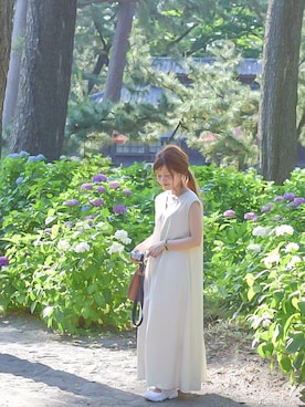 「NIKE(ナイキ)のアイテム(スニーカー)」を使った、kさん(レディース・150cm)の夏コーディネート