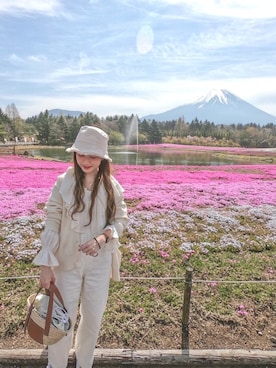 「NIKE(ナイキ)のアイテム(スニーカー)」を使った、kさん(レディース・150cm)の春コーディネート