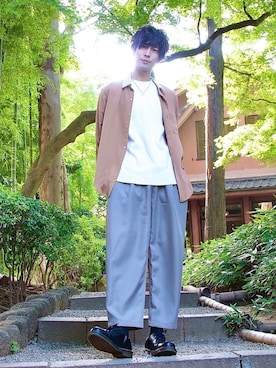 桜江しゅう さん(メンズ・180cm)の夏コーディネート