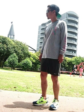 「NIKE(ナイキ)のアイテム(キャップ)」を使った、kenponさん(メンズ・176cm・30代)の夏コーディネート