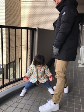 「NIKE(ナイキ)のアイテム(ニット/セーター)」を使った、TIMさん(メンズ・174cm・30代)の冬コーディネート