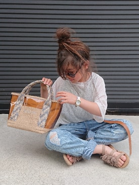 Rey さん(キッズ・120cm)の春コーディネート