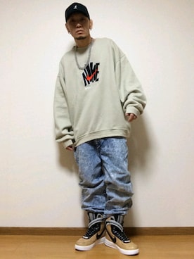 「NIKE(ナイキ)のアイテム(トップス)」を使った、keitaman_7さん(メンズ・168cm)の春コーディネート