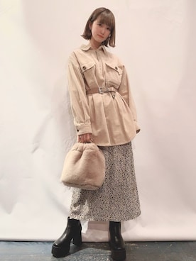 manaさん(レディース・165cm)の秋コーディネート