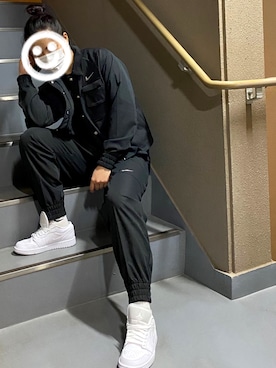 「NIKE(ナイキ)のアイテム(その他アウター)」を使った、Siiiさん(レディース・162cm)の春コーディネート