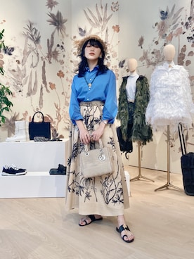 中田クルミさんの（Dior | ディオール）を使ったコーディネート