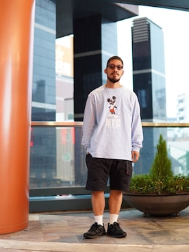 「schott(ショット)のアイテム(ネックレス)」を使った、matsuokaさん(メンズ・170cm)の秋コーディネート