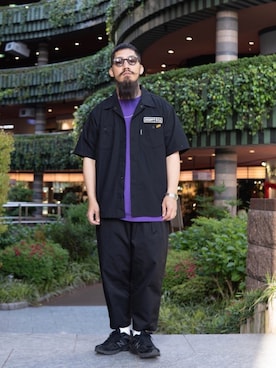 「schott(ショット)のアイテム(ネックレス)」を使った、matsuokaさん(メンズ・170cm)の春コーディネート