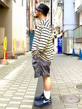 「NIKE(ナイキ)のアイテム(帽子)」を使った、Yoshihito Hayashiさん(メンズ・170cm・40代)の夏コーディネート